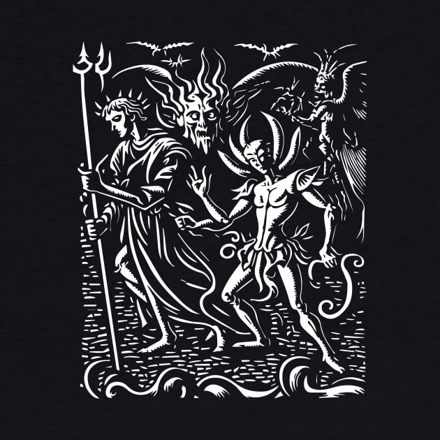 Medieval Daemon #10 by n23tees